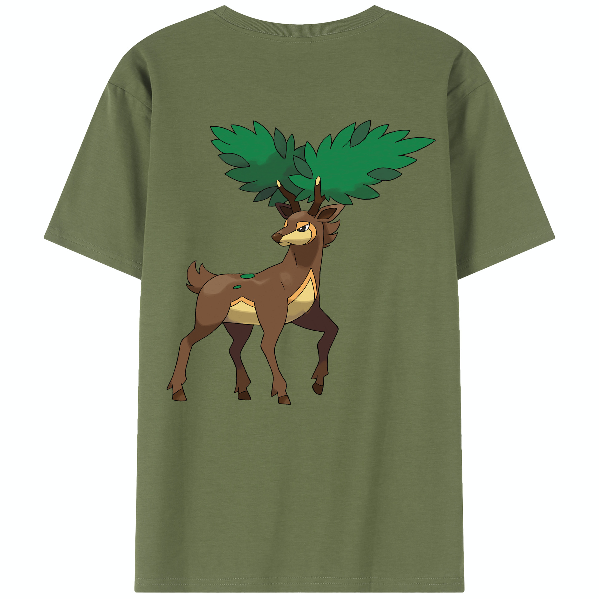 （画像用） ポケットモンスター Pokémon 綿100％半袖Tシャツ（背面プリント）
